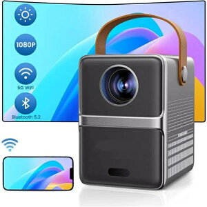 ydtH[JXzvWFN^[^ oCvWFN^[ 15000LM - Zœ_e 5GWIFI Bluetooth5.2 4KΉ 1080P tHD ~jy HiFiXs[J[ ho É OrΉ IOS/Android/DVD/p\R/PS