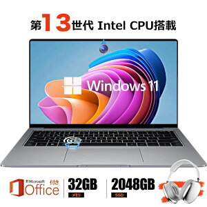 yONۏ؁zp\R m[gp\R officet 13 CPU tHDt \ 32GB SSD 2TB wF pt@z rWlX SҌ ݒ p\RWindows11 Pro m[gPC laptop
