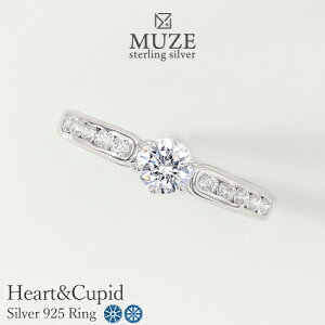 MUZE JEWELRY ���a4.5mm �n�[�g�L���[�s�b�h Heart&Cupid SV925 �L���[�r�b�N�W���R�j�A �A���e�B�[�N �V���v�������O �v���`�i�d�グ �w�� �T�v���C�Y �a���� �v���[���g �L�O made in japan