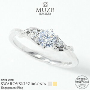 MUZE JEWELRY O w a4.5mmi0.33ctjXtXL[WRjAgp v`idグ K18S[hdグ GQ[WO w ꗱ v|[Y TvCY LO made in japan  