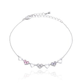 ブレスレット ハートライン ハートブレスレット ブレス 韓国アクセサリー