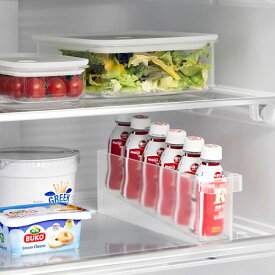 キッチン雑貨 タワー 冷蔵庫中ミニドリンク収納ケース ＜tower山崎実業＞
