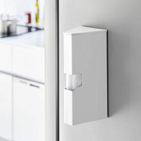 キッチン雑貨 タワー マグネットプラスチックバッグケース ＜tower山崎実業＞