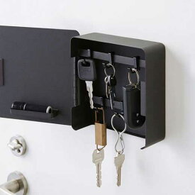 玄関収納 タワー マグネットキーフック2段 ＜tower 山崎実業＞ インテリア ノアン