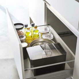 タワー 密閉シンク下米びつ5kg計量カップ付＜tower 山崎実業＞ インテリア ノアン