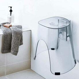 浴室用品 タワー マグネットツーウェイバスルーム風呂椅子ホルダー＜tower 山崎実業 風呂イス＞ インテリア ノアン