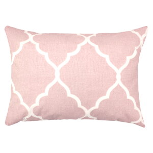 枕カバー 43×63 綿100% 北欧 おしゃれ 洗える 肌ざわり オールシーズン 北欧柄 ファスナー式 シンプル コットン100% ピローケース 洗濯可能 北欧調 モロッカンタイル柄 グレー ピンク