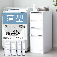 チェスト 薄型 ランドリーチェスト 洗面所 脱衣所 収納 幅15 幅20 幅25 幅30 ロータイプ 脱衣所 棚 すき…