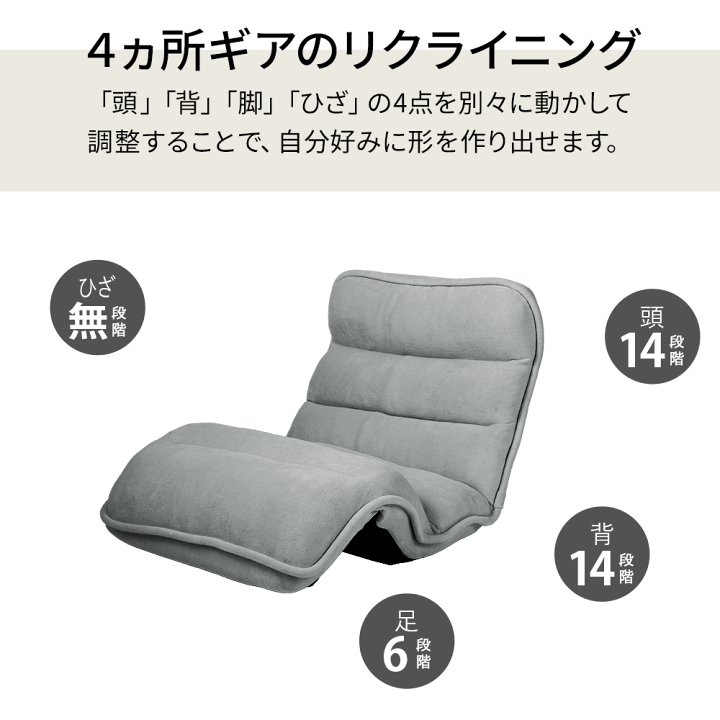 【アウトレット】収納簡単低反発もこもこ座椅子 肘なしワイド レッド アウトレット】収納簡単低反発もこもこ座椅子 肘なしワイド レッド