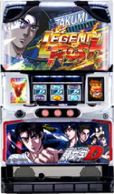 S　パチスロ頭文字D　XR★★コイン500枚or不要機 選べるセット！ 　パチスロ　実機 ｜ スロット台　本体【中古】タイヨーエレック　イニシャル　D　パネル不問　画面に白の斑点等が出やすい機種になります。