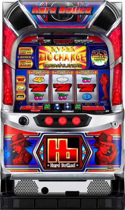 楽天市場】パチスロハードボイルド パチスロ 実機 スロット台本体  