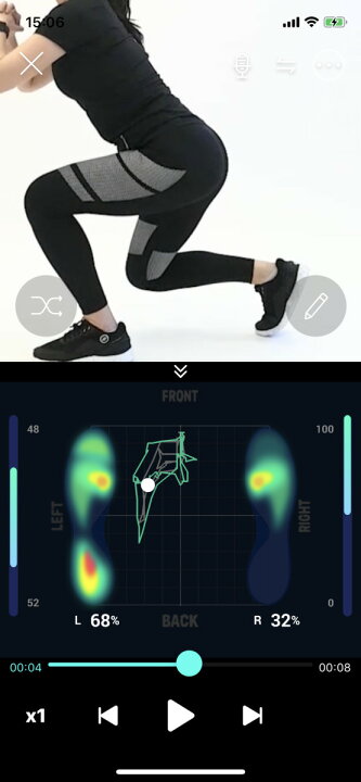 楽天市場】トレーニング用インソール型足圧計 SALTED SMART INSOLE 