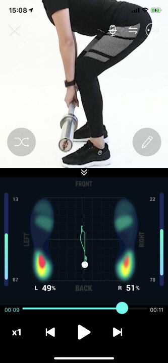 楽天市場】トレーニング用インソール型足圧計 SALTED SMART INSOLE 