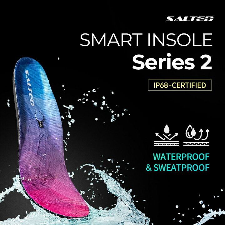 楽天市場】トレーニング用インソール型足圧計 SALTED SMART INSOLE 