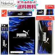 【送料無料】【6点セット】プーマ 文具セット(筆入れ＋自由帳＋鉛筆＋鉛筆キャップ＋定規＋消しゴム) S48…