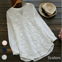 楽天市場】レース チュニック（サイズ（S/M/L）4L）（レディース  