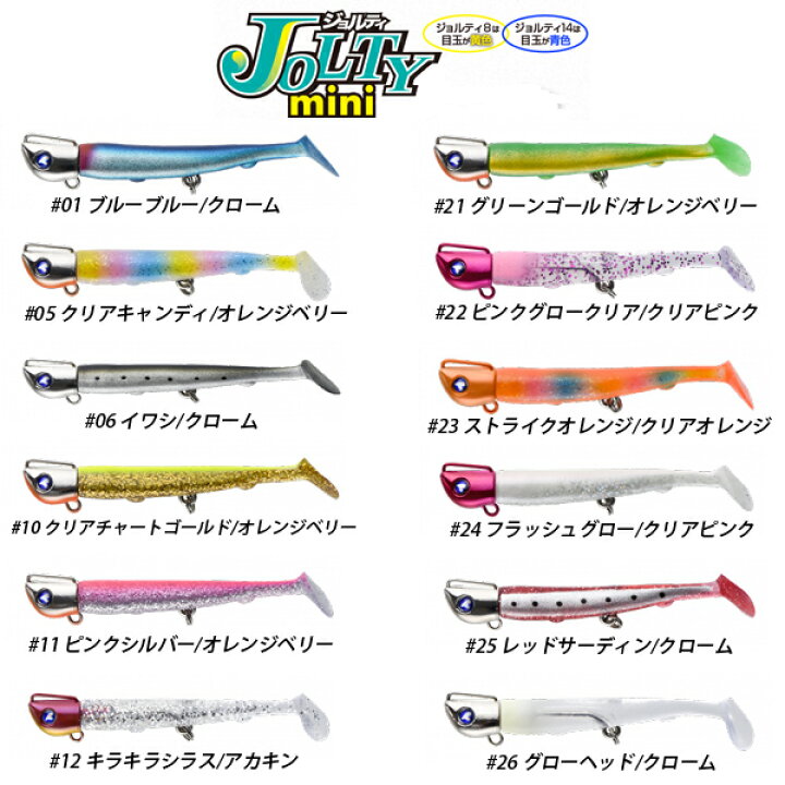楽天市場】BlueBlue ブルーブルー JOLTY ジョルティmini 8g 14g 