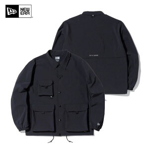 NEW ERA �j���[�G�� NEWERA OUTDOOR �j���[�G���A�E�g�h�A �t�B�[���h �R�[�`�W���P�b�g Angler Collection CORDURA 2WAY STRETCH WR �u���b�N × �z���C�g 13530492 �t�B�b�V���O �A�E�g�h�A �ނ� �� �^�E�����[