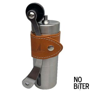 コーヒーミル S ハンドルカバーセット 1杯〜2杯用 栃木レザー 姫路レザー コーヒー 手動式 アウトドア キャンプ ソロキャンプ フィッシング 釣り 日本製 牛革 おしゃれ オーガニック ナチュ