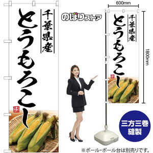 とうもろこし 千葉県産 のぼり SNB-7531 (受注生産品・キャンセル不可)