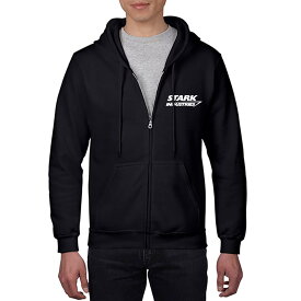 マーベル スタークインダストリーズ ジップパーカー メンズ 裹起毛 スウエットパーカー ジップアップ ZIP 上着 トレーナー 春秋冬服 カジュアル トップス ファッション 韓国 男女兼用 人気