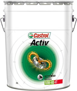 [3410738] JXg[ Castrol ACTIV 4T MA 10W40 20Lyz[J[񂹕i  2֎ԗp IC