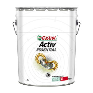 [3433342] JXg[ Castrol Activ ESSENTIAL 4T MA 10W30 20Lyz[J[񂹕i z 2֎ԗp IC