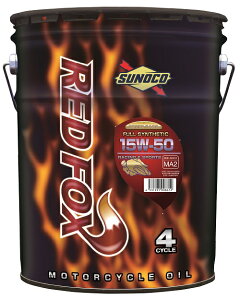 [0170047] XmR REDFOX RACING MA2 15W50 20L yz[J[񂹕i FULL SYNTHETIC GXex[X 2֎ԗp IC