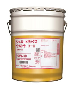 [550074413] Shell Helix Ultra Euro C3 SN 5W-30 20L yz[J[񂹕i SN S VF qbNX Eg [ GW K\ fB[[ IC