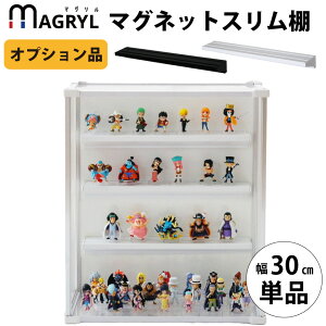 \マグネットで簡単設置/ 幅30cm ウォール マグネット シェルフ トレー ミニ フィギュア 神札 棚 神棚 小物置き ポストカード 磁石 飾る 飾り棚 収納 モダン