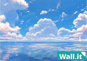 �yWall.it A4 �t�B�M���A�f�B�X�v���C�P�[�X��p�w�ʃf�U�C���V�[�g �����z �썑 ���]�[�g ���� ���V ���� �N���[�U�[ �D ���i ������ �����_ ���C �I�[�V����