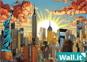 �yWall.it A4 �t�B�M���A�f�B�X�v���C�P�[�X��p�w�ʃf�U�C���V�[�g �����z �A���R�~ ���V�O �j���[���[�N �A�����J���R�~�b�N ���i �A�����J���q�[���[