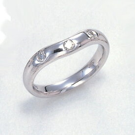 【ダイヤの輝き保証】プラチナ ダイヤモンド 水玉 リング 0.1カラット《カラーD-F / クラリティVVS1-VS1 / カットEX-VG》鑑別書付 記念日 誕生日 結婚指輪 マリッジ ペアリング ダイア ジュエリー