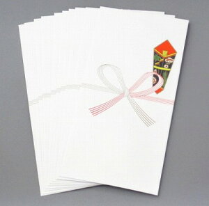 【高評価ありがとうございます】【追跡可能ネコポス送料無料】【のし紙】タカのし袋 ぽち袋 万型 祝 蝶結び 無地 10枚入 5-2301