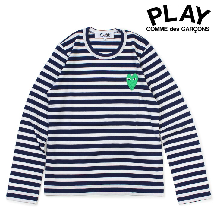 楽天市場】COMME des GARCONS PLAY HEART LS T-SHIRT Tシャツ 長袖 コムデギャルソン レディース ボーダー カットソー AZ-T051 ホワイト : ALLSPORTS 楽天市場】COMME des GARCONS PLAY HEART LS T-SHIRT Tシャツ 長袖 コムデギャルソン レディース ボーダー カットソー AZ-T051 ホワイト : ALLSPORTS
