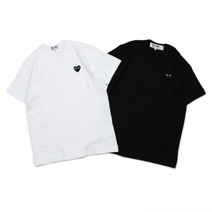 楽天市場 Comme Des Garcons Play Black Heart T Shirt コムデギャルソン Tシャツ メンズ 半袖 ブラック ホワイト Azt064 Allsports