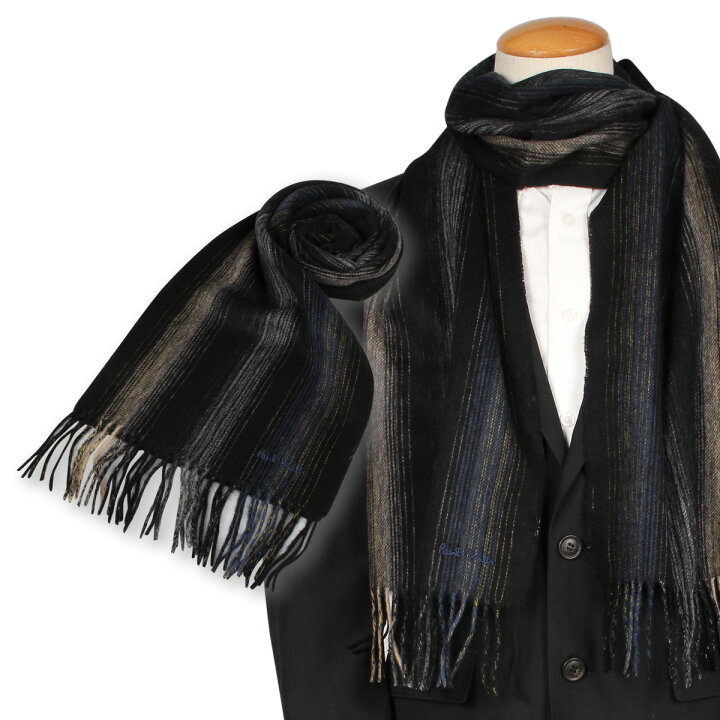楽天市場 Paul Smith Multi Stripe Muffler ポールスミス マフラー メンズ ストライプ ブラック グレー ネイビー ワイン レッド 黒 M1a 879e As04 Allsports