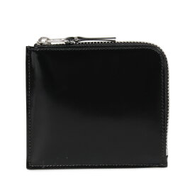 【最大1000円OFFクーポン配布中】 COMME des GARCONS MIRROR INSIDE COIN CASE コムデギャルソン 財布 小銭入れ コインケース メンズ レディース L字ファスナー 本革 ブラック 黒 SA3100MI