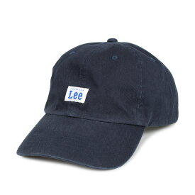 Lee GS TWILL LOW CAP リー キャップ 帽子 ローキャップ メンズ レディース ブラック ホワイト グレー ネイビー レッド ダークレッド ブルー イエロー オレンジ カモ 黒 白 100-176303