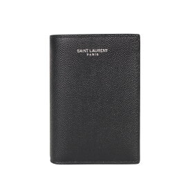 【最大1000円OFFクーポン配布中】 SAINT LAURENT PARIS CARD WALLET サンローラン パリ 財布 二つ折り メンズ ブラック 黒 607051BTY0N