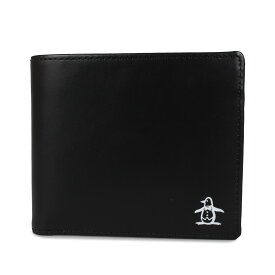 Munsingwear 80S WALLET マンシングウェア 財布 二つ折り メンズ レディース ブラック ネイビー 黒 MU-2065119