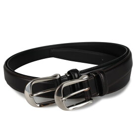 【最大1000円OFFクーポン配布中】 MACKINTOSH PHILOSOPHY LEATHER BELT マッキントッシュ フィロソフィー ベルト レザーベルト メンズ ブラック チョコ 黒 MAP-810013