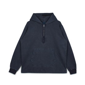 Good On ROUGH1/2ZIP POHOOD グッドオン パーカー ハーフジップ プルオーバー メンズ レディース 無地 ブラック グレー ネイビー 黒 GOBW1610