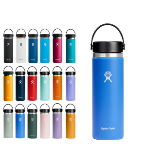 【最大1000円OFFクーポン発行中】 Hydro Flask ハイドロフラスク 20oz ハイドレーション ワイドマウス 591ml ステンレスボトル マグボトル 水筒 魔法瓶 保冷 保温 直飲み マイボトル HYDRATION WIDEMOUSE 50