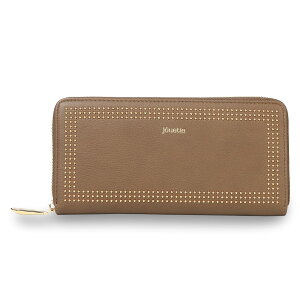 jouetie MICRO STUDS ROUND ZIP LONG WALLET WGeB z z fB[X Eht@Xi[ JUT-80840W
