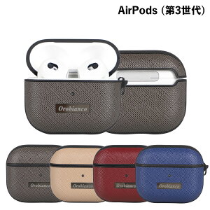 Orobianco PU LEATHER AIRPODS3 CASE オロビアンコ エアーポッズ 第3世代 AirPods 3 ケース カバー メンズ ダーク グレー ベージュ ワイン ダーク ブルー