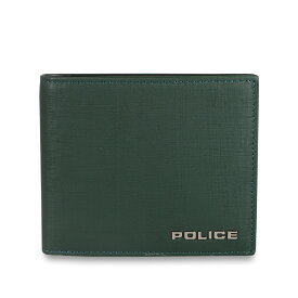 POLICE TRENTO ポリス トレント 財布 二つ折り メンズ ボックス型小銭入れ ブラック ワイン レッド グリーン 黒 PA-70601