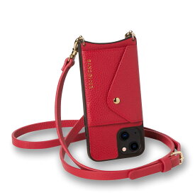 BANDOLIER DONNA SIDE SLOT RED バンドリヤー iPhone 13 mini iPhone 13 13Pro iPhone 13 Pro Max ケース スマホケース 携帯 ショルダー アイフォン ドナ サイドスロット レッド メンズ レディース レッド 14DON