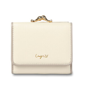 Ungrid MINI WALLET �A���O���b�h ���z �O�܂� �~�j���z �}�C�N���t�@�C�o�[ �p�C�s���O ���f�B�[�X ���܌� 52580W