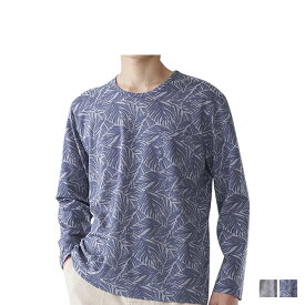 【最大1000円OFFクーポン配布中】 EPOCA UOMO CREW NECK T-SHIRT エポカ ウォモ Tシャツ 長袖 ロンT カットソー クルーネック メンズ グレー ネイビー 0389-39